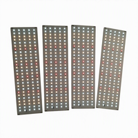 Barre de culture LED à spectre complet personnalisée, longue, rouge, blanche, bleue, avec substrat en aluminium pour la culture de semis de plantes d'intérieur