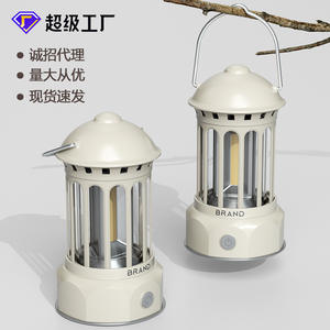 Linterna de Camping Jd L800sr con Batería Recargable, Luz Blanca Cálida, Iluminación para Exteriores y Hogar, Lámpara Portátil Retro Cob - Product Image 5