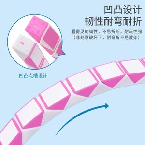 Unisex Ma Thuật Rắn Cai Trị Câu Đố Chống-Căng Thẳng <span class=keywords><strong>Cube</strong></span> Xoắn Gấp Giáo Dục Đồ Chơi Cho Trẻ Em Làm Bằng Nhựa PC Chất Liệu - Product Image 4