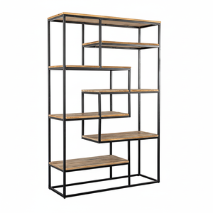 Mangohouten Bowi 120 cm Vakkenkast para gabinetes de sala de estar - Product Image 1