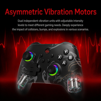 WooKing GC Pro Wireless PC Gamepad TMR Hall Joystick Linear Triggers Tri-mode 2.4G Dual Vibration Motion Sensing Kompatibel