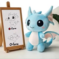 Boneka Hewan Lucu Berkualitas Tinggi CE CPC dengan Isian Kapas PP, Boneka Figur Plush Custom