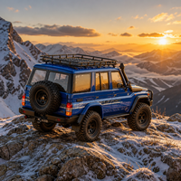 Радиоуправляемый краулер RGT EX86190 Rescuer 2026 1/10 4WD 2.4G, металлический, для WP-880 ESC, сервопривод 30 кг, портальные мосты, двойные блокировки дифференциалов, 8 каналов, RTR