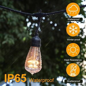 Dây Đèn LED Ngày Lễ 24Ft ST64 Của Nhà Sản Xuất Trung Quốc Với 12 Bóng Đèn Cho Sàn Ngoài Trời Đèn Quán Rượu Gazebo - Product Image 3