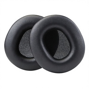 Coussinets d'écouteurs Audio-Technica ATH-M70x en cuir protéiné de qualité supérieure, anti-déchirure, pour casque de studio, noirs - Product Image 5