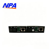 Convertidor de Medios de Fibra Gigabit 10/100/1000Mbps con Ranura SFP, Extensor de Red de Fibra Óptica RJ45 Par A+B, OEM ODM, 2 Puertos, en Stock