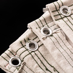 100% cotton chất lượng cao 500gsm không thấm nước Tarp cotton dày vải vải cho bao gồm mái hiên - Product Image 4