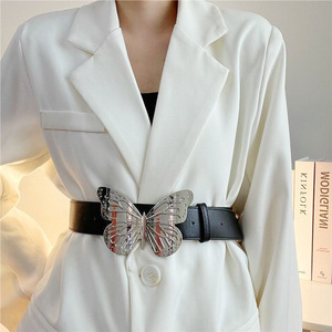 <span class=keywords><strong>Ceinture</strong></span> décorative Song Yanfei Same Golden Big Butterfly, nouvelle collection 2023, style Spice Girls, passe-partout, pour robe y2k - Product Image 2