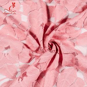 Vestido de princesa para niña, encaje frontal de nailon de algodón sintético, Color rosa claro, Material de Base y encaje - Product Image 6