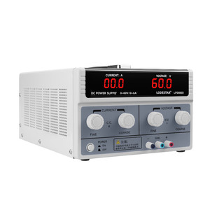 Fuente de Alimentación Regulada Ajustable, Regulador de Voltaje Constante Lineal para Laboratorio LPS606D 60V6A - Product Image 2
