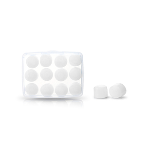 <span class=keywords><strong>Bouchons</strong></span> <span class=keywords><strong>d</strong></span>'<span class=keywords><strong>oreilles</strong></span> en gel de silicone antimicrobien à ions argentés imperméables, empêchent l'entrée de l'<span class=keywords><strong>eau</strong></span> pour la natation, la plongée, tous âges - Product Image 6