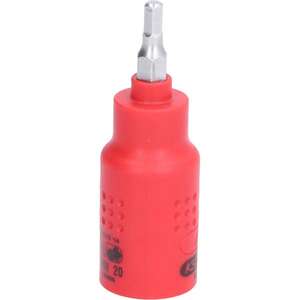 KS TOOLS-118,3864 3/8 ''toma de broca aislada para zócalo hexagonal-EAN 4042146873113 LLAVES DE VASO AISLADOS - Product Image 4