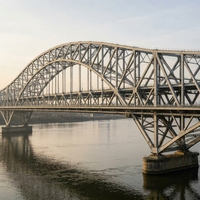 Estructura de Puente de Acero de Gran Envergadura, Estructura Prefabricada para Pasos Elevados de Carreteras, Diseño Personalizado OEM para Cargas Pesadas