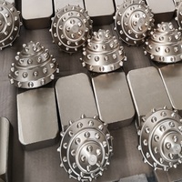 Mèche conique à rouleaux pour forage de puits de pétrole en fer forgé pour usage en construction