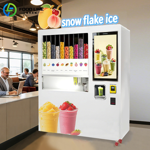 Máquina expendedora de hielo raspado, máquina expendedora de granizados, máquina expendedora de hielo en polvo - Product Image 2