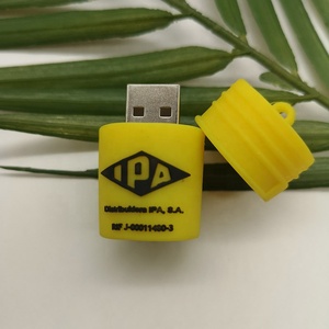 Conception de tasse à café en PVC personnalisé clé USB 16 Go 32 Go 64 Go 128 Go USB 2.0 USB3.0 dernière conception nouveau dans une boîte-cadeau - Product Image 4