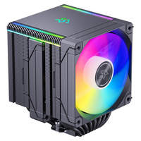 SNOWMAN double caloduc ARGB LED refroidisseur d'air CPU Compatible Intel Core I5/I7/I9 pour AMD Ryzen 5/7/9 5V refroidissement de PC de bureau en aluminium