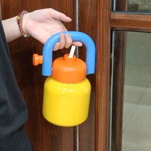 Termo Aislado Estilo Ins de 1000 ml en Acero Inoxidable 316, Tetera Portátil de Gran Capacidad, Taza de Café <span class=keywords><strong>y</strong></span> Calentador de Comida para Niños - Product Image 1