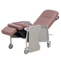 BT-CN021 mobile pour soins à domicile Fauteuil inclinable pour personnes âgées avec table Chaises médicales pour personnes âgées Chaise de transfert pour personnes âgées