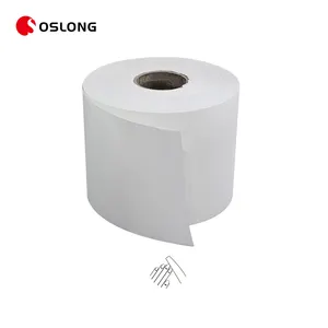 Oslong rolo de papel de lixa branco fundido, rolo de papel de lixa molhado e seco de 190mm * 100m para manicure