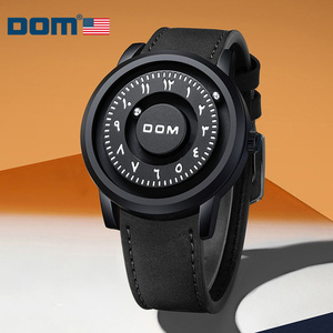 DOM 1769 Nouvelle tendance de la mode, <span class=keywords><strong>concept</strong></span> de personnalité, montre pour homme, montre créative à pointeur défilant, force magnétique, montre pour homme, étanche - Product Image 3