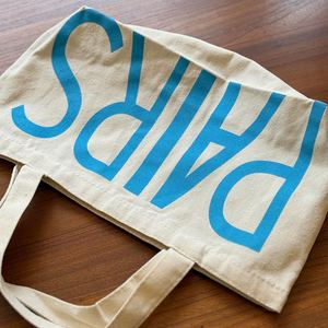 Sac fourre-tout en toile de coton pour femmes, réutilisable, avec logo personnalisé imprimé et poignée - Product Image 1
