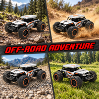 Voiture télécommandée EPT 1:12 haute vitesse 33KM/H 2.4GHz, monster truck tout-terrain avec lumières LED et batterie rechargeable