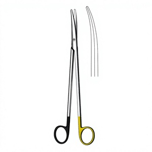 Ciseaux Nelson-Metzenbaum 23 cm / 9 pouces, à lame droite et coudée, à lame simple, dentelée, Super Cut TC, ciseaux chirurgicaux - Product Image 1