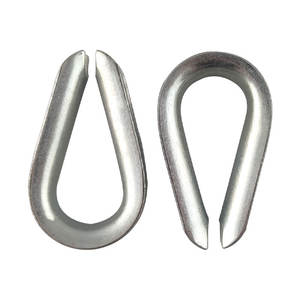 ปลอกเชือกลวดเหล็กคาร์บอนชุบสังกะสีสำหรับงานหนัก G414 - Product Image 4