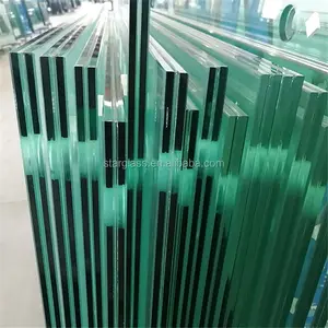 공장 직접 판매 강화 유리 하이 퀄리티 3-19mm 투명 안전 절연 적층 강화 건물 유리