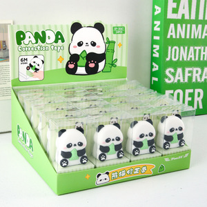 Escuela niños dibujos animados lindo kawaii 3D Panda forma creativa papelería cinta correctora - Product Image 5
