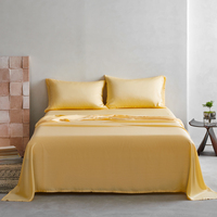 OEKO-TEX standar 100 lembar Bambu & set sarung bantal | Ramah kulit, tahan lama | Termasuk perlindungan anti-tungau