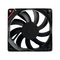 Ventilateurs axiaux DC personnalisables 8015 5/12/24/48V pour ventilation, 80x80x15mm, 2000-4000 tr/min, fixation par vis, ventilateurs de refroidissement DC OEM/ODM