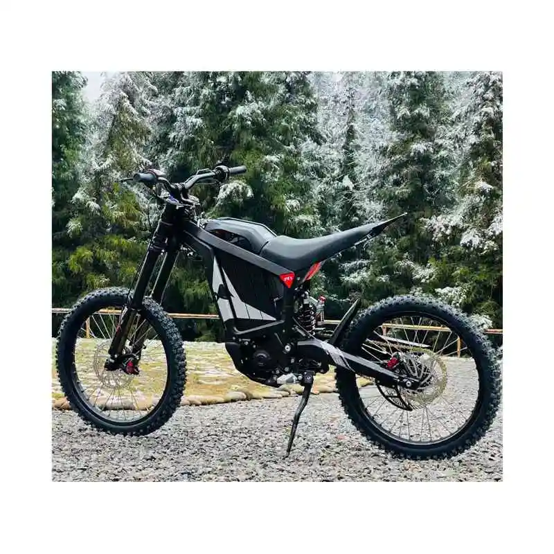 50mph ebike surron จักรยานสกปรกไฟฟ้า ebike เมืองกลางมอเตอร์ 8000 วัตต์ 72 โวลต์รถจักรยานไฟฟ้า