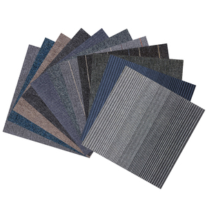 Azulejos de alfombra de polipropileno comercial lavables 50x50cm para hoteles oficinas salas de reuniones y <span class=keywords><strong>campings</strong></span> para pisos de pasillos - Product Image 1