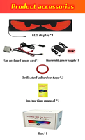 DIY RGB voiture LED matrice Pixel panneau nouveau diable yeux lumière Graffiti défilement texte conseil pour pare-brise écran publicitaire