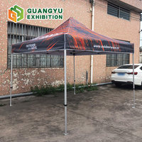 Tente de réception pop-up 15 x 20 avec 4 parois, auvent de jardin, chapiteau de fête, tente extérieure robuste pour événements