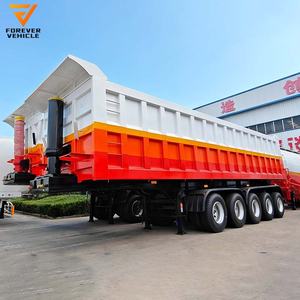 Remolques Volquete de Servicio Pesado de 3 y 4 Ejes, Nuevos y Usados, con Cilindro Hidráulico, para Tractor, con Descarga Lateral y Trasera - Product Image 2