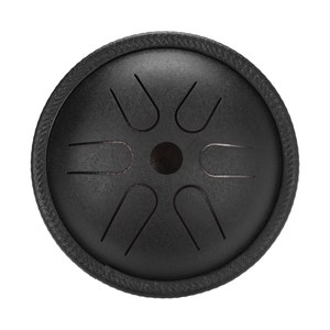 5.5 pouces Mini En Acier Tongue Drum 6 Notes Handpan Tambour Poche En Acier Tambour Instrument de Percussion avec Maillets Sac De Transport pour <span class=keywords><strong>Medita</strong></span> - Product Image 1