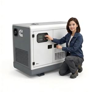 Générateur silencieux portable 12kVA 15kVA 20kVA 25kVA 30kVA, triphasé AC 110V 240V 480V, groupe électrogène - Product Image 3