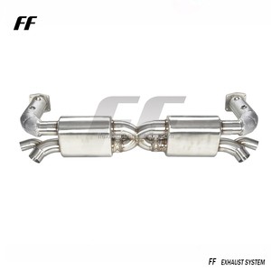 ท่อไอเสียแคทแบ็กสแตนเลสสตีลสมรรถนะสูงสำหรับ 991 991.1 991.2 S - Product Image 2