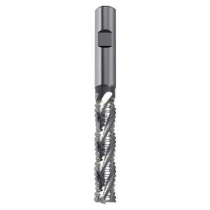 KRINO - 240220800 8% Fresas de extremo de cuatro flautas con vástago Weldon para fines de acabado Brocas de serie larga - Product Image 1