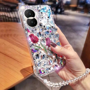 Nueva <span class=keywords><strong>funda</strong></span> de lujo para teléfono móvil con diamantes para Samsung J4 J6 <span class=keywords><strong>J7</strong></span> <span class=keywords><strong>Prime</strong></span> J8 ON7 C8 M10 M23 M30S M33 M52 M53 F22 F62 - Product Image 4