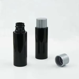 PET plastic bottle 10ml cosmetic bottle <b>flat</b> shoulder bottle <b>screw</b> cap container skincare packaging shampoo bottle lotion bottle - Product Image 3