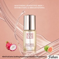 Sérum Visage Hydratant et Réparateur Antioxydant aux Extraits Naturels de Fruits Biologiques : Tremella, Dragon, Pitaya, Litchi, Goyave et Levure