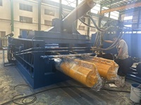 Nouvelles presses à balles automatiques pour métaux de rebut avec traitement de l'acier inoxydable et de l'aluminium, haute productivité, prix compétitif