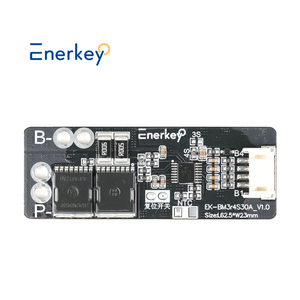 Enerkey 3S 12.6V 4S 14.6V Lifepo4 バッテリー BMS 30A 高電流 3.2V パック用 オートバイ始動保護ボード PCM - Product Image 3