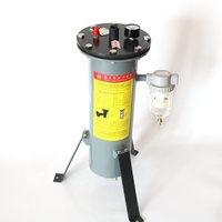 Acier inoxydable anti-corrosion de nettoyage automatique de qualité industrielle de filtre de sablage de réservoir pour le traitement de Surface métallique