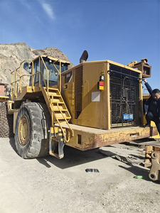 Chargeuse sur pneus Caterpillar 988H d'occasion de 11,4 tonnes |   Chargeuse minière robuste Cat C18 avec godet de 7,0 m³ et cabine ROPS pour carrière - Product Image 6