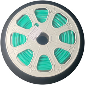 Maldives Green Lake Blue Teal Aquamarine 6x12mm Intégré 6mm 1cm Slim Pure Silicone Marrs Green Led Neon Flex - Product Image 6